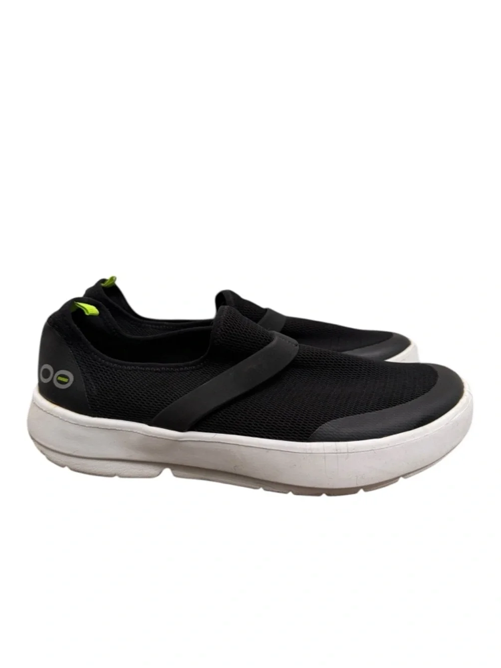 Oofos Womens Size 11 OOmg Low Slip-On Shoes Black Comfort Recovery - Picture 4 of 9